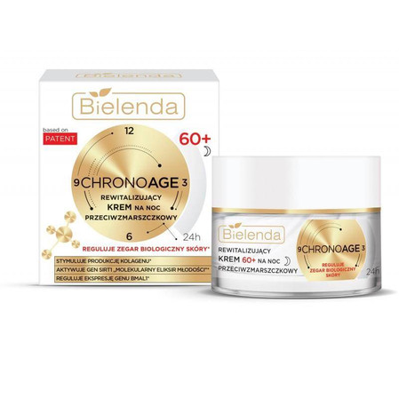 Chrono Age rewitalizujący krem przeciwzmarszczkowy na noc 60+ 50ml
