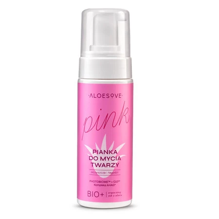 Aloesove - Pink Pianka do mycia twarzy 150ml