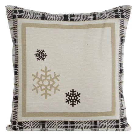 Poszewka gobelinowa rozm.: 45 x 45 cm, kolor: beżowy