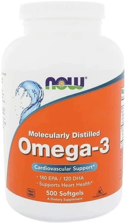 Omega-3 Molecularly Distilled (500 kaps.)