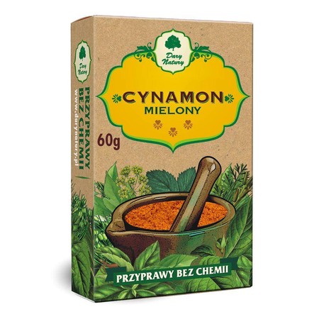 Dary Natury − Cynamon mielony − 60 g