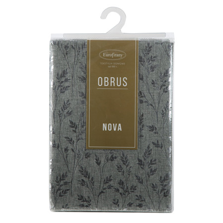 OBRUS SIMONA 140 X 180 CM SREBRNY