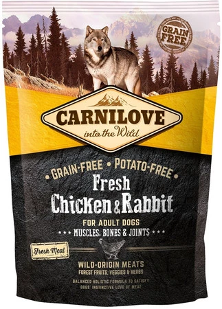 CARNILOVE Dog Adult Fresh Chicken / Rabbit 1,5kg