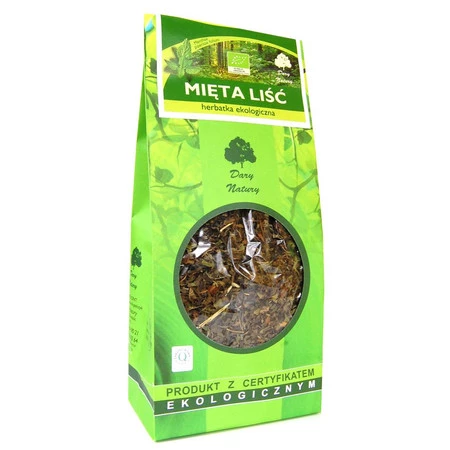 Dary Natury Mięta Liść 100G Poprawia Trawienie