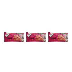 Zestaw: 3x Baton Grunchy orkiszowy z żurawiną 65 g