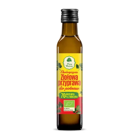 Ziołowa przyprawa do potraw BIO 250ml DARY NATURY