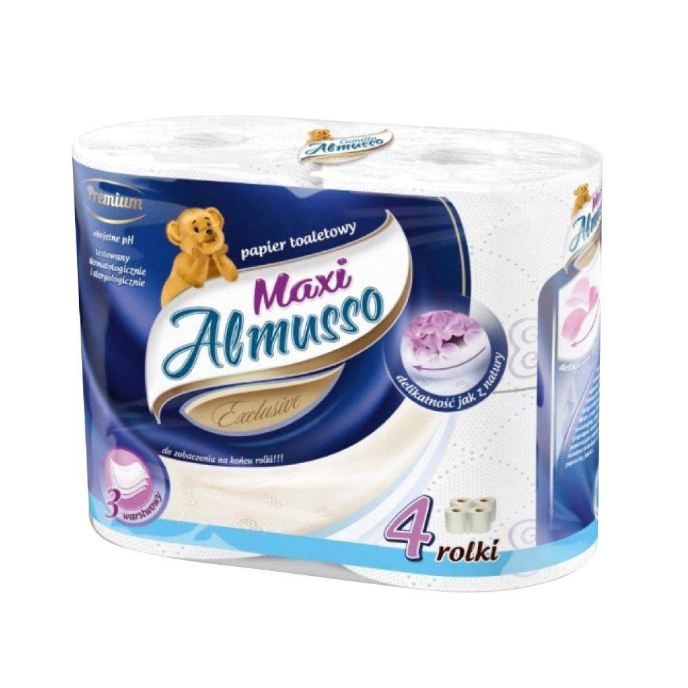 Almusso Papier toaletowy Maxi 3 warstwowy 4 szt.