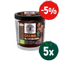 Zestaw: 5x Gandola − Krem czekoladowy wegański BIO − 200 g