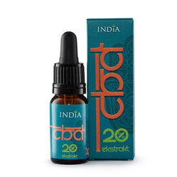 India Olejek CBD 20% (ekstrakt) 10 ml CBD CBC CBG