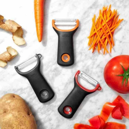 OXO-Zestaw 3 obieraczek czarny-multikolor GoodGrip