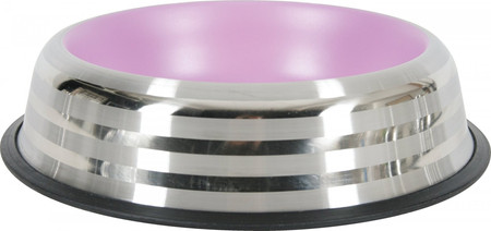 ZOLUX Miska antypoślizgowa Inox Merenda różowa 1,85 l