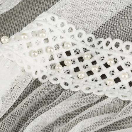 FIRANA GOTOWA NAOMI 140 X 260 CM BIAŁY