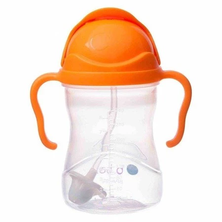 B.BOX BB00509 Bidon ze słomką 240 ml orange