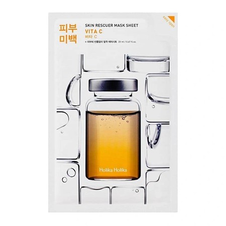 Skin Rescuer Mask Sheet Vita C przeciwzmarszczkowa maseczka z witaminą C na bawełnianej płachcie