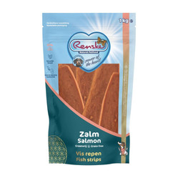 Renske healthy meat strips Salmon - suszone płaty mięsa łososia (1 kg)
