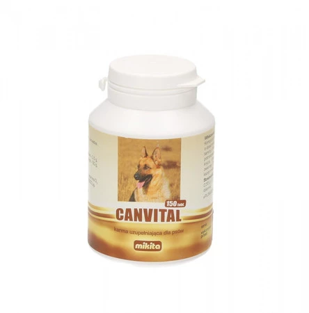 MIKITA CANVITAL Witaminy dla psa 150tabl.
