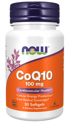 NOW FOODS Koenzym Q10 100 mg (50 kaps.)