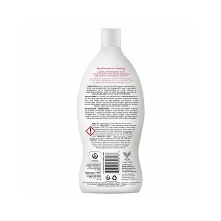 Attitude SENSITIVE HOME CLEANING, Płyn do mycia butelek i naczyń dla dzieci, bezzapachowy, 700 ml