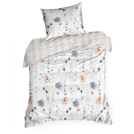 Pościel D91 Lea 10 160 x 200 cm, Biały