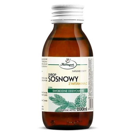 Herbapol − Syrop sosnowy z wit. C − 100 ml