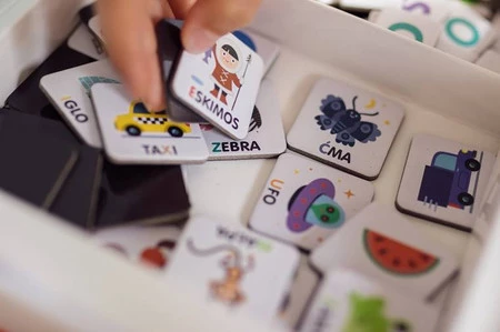 Janod Magnetyczna układanka Polski Alfabet Magnetibook