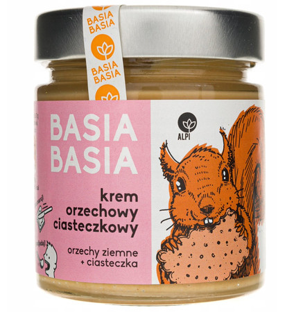 Basia Basia Masło orzechowe ciasteczkowe 210 g