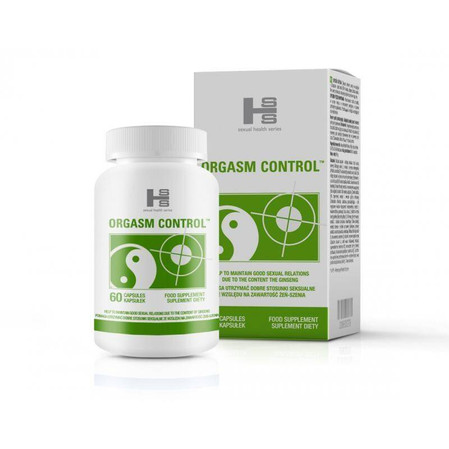 Sexual Health Series Orgasm Control suplement diety na opóźnienie wytrysku 60 kapsułekSexual Health Series