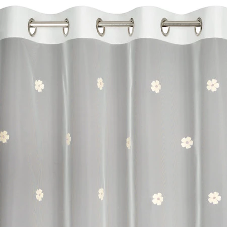 FIRANA GOTOWA ELSA 140 X 250 CM BIAŁY