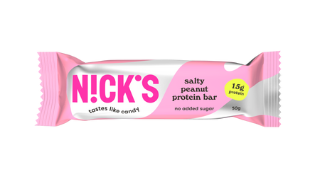 N!CK'S Nicks Salty Peanut Protein Bar Baton proteinowy z orzechami ziemnymi 50g