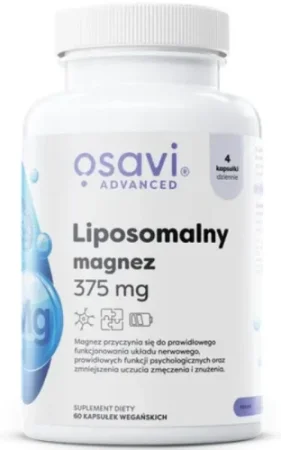 Osavi Liposomalny Magnez, 375 mg - 60 vegan caps