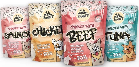 MR.BANDIT Chicken SALMON Kurczak Łosoś 380g