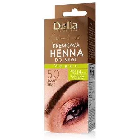 Eyebrow Expert kremowa henna do brwi 5.0 Jasny Brąz 15ml