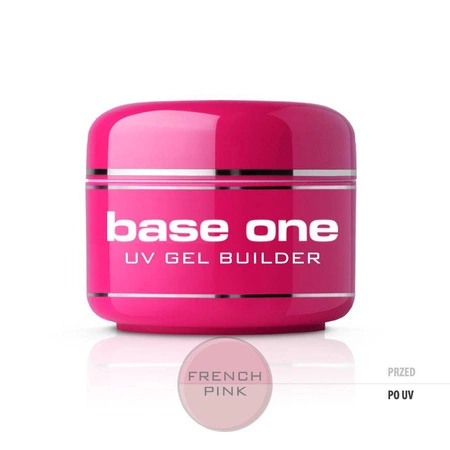 Base One French Pink żel budujący do paznokci 50g