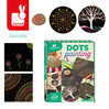 Janod Zestaw kreatywny Malowanie kropkami Dots painting I love creativity 8+