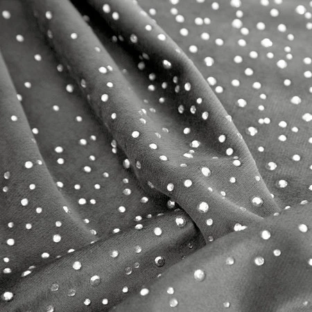 ZASŁONA GOTOWA AURORA NA TAŚMIE 140 X 270 CM STALOWY