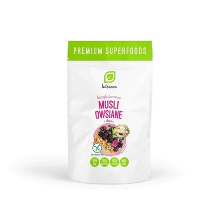 Intenson Bezglutenowe Musli + Detox 200 G