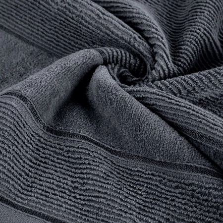 Ręcznik Emma (08), 70 x 140 cm, Stalowy