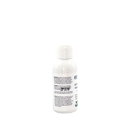 Ecogenic, Refill uniwersalnego płynu do czyszcenia różnych powierzchni, Pomarańcza, 100 ml