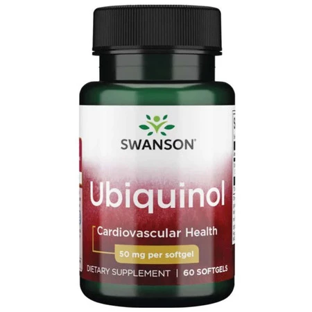 Swanson Ubiquinol 50 Mg 60 K Wzmacnia Siłę Mięśni