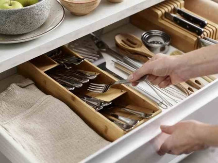 JJ - Organizer na sztućce DrawerStore™ Bamboo