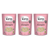 Zestaw 3x MAKARON (KONJAC) TYPU NOODLE LASAGNE BEZGLUTENOWY BIO 270 g (200 g) - KETO CHEF (BETTER THAN FOODS)