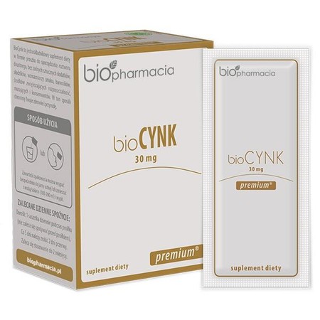 Biofarmacja bioCynk 30 mg