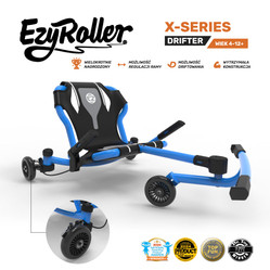 EzyRoller Drifter X Pojazd gokart napędzany nogami driftingowy 4-12 lat Blue
