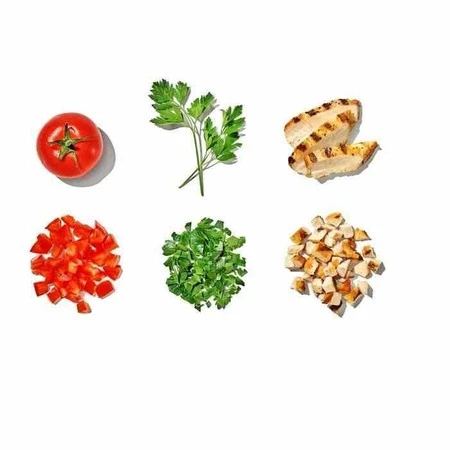 OXO-Rozdrabniacz okrągły biały, Good Grips