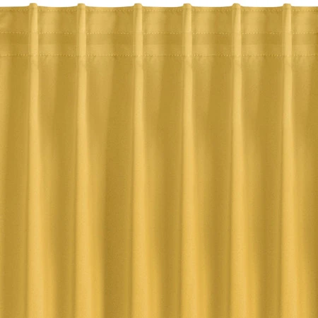 ZASŁONA GOTOWA MILAN NA TAŚMIE 140 X 300 CM MUSZTARDOWY