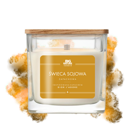 Świeca soj. zap. GOLDEN BLOOM (insp. Dior J.) 220g