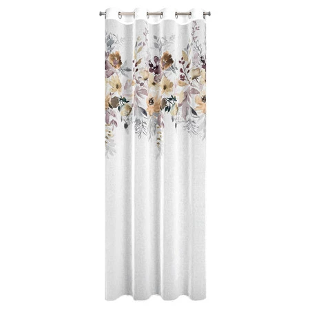 ZASŁONA GOTOWA D91 GRETA 140 X 250 CM BIAŁY