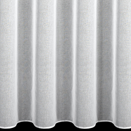 Firana gotowa z świąteczną obszywką rozm.: 140 x 250 cm, kolor: biały