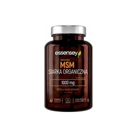 ESSENSEY MSM SIARKA ORGANICZNA 90 kaps.