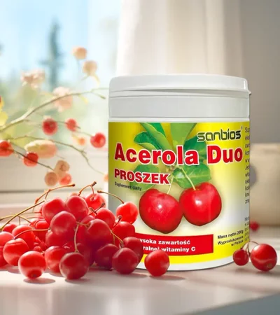 Sanbios − Acerola Duo, proszek − 200 g